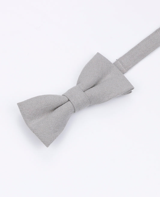 Noeud Papillon Gris n°3 Enfant en Coton «Edgard»