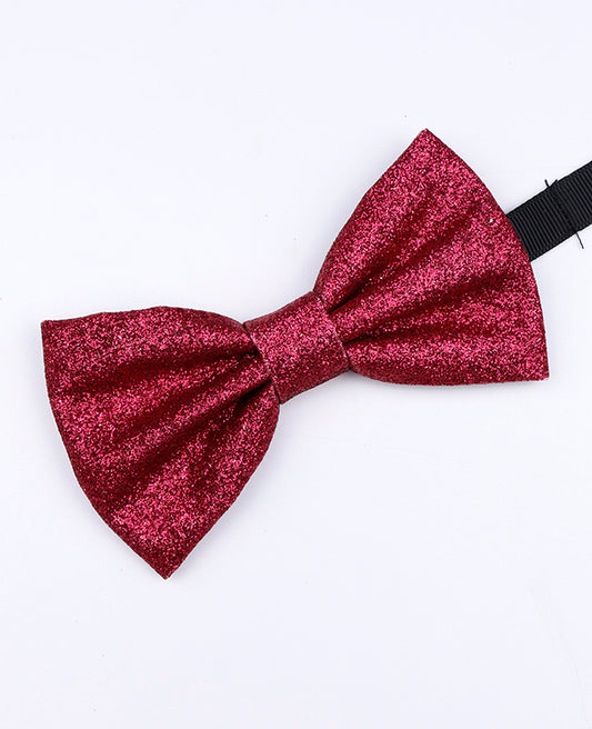 Noeud Papillon à Paillette Rouge n°1 Homme en Polyester «Olive»