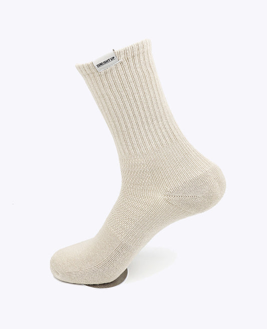 Beige Nr. 1 Baumwollsocken „Maurice“ für Herren