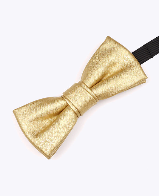 Goldene Fliege für Herren aus „Achille“-Leder