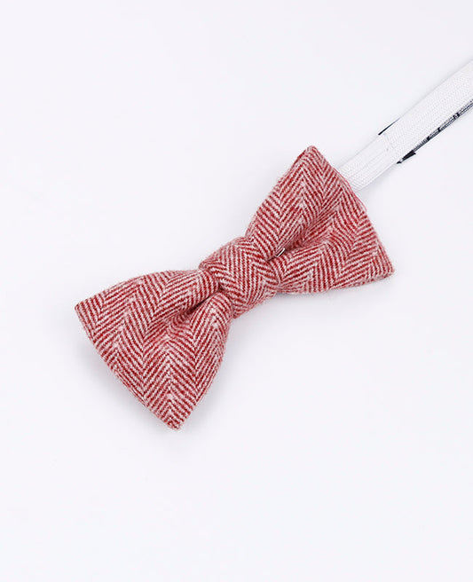 Noeud Papillon Rouge n°1 Enfant en Laine | Claude - Unipap's