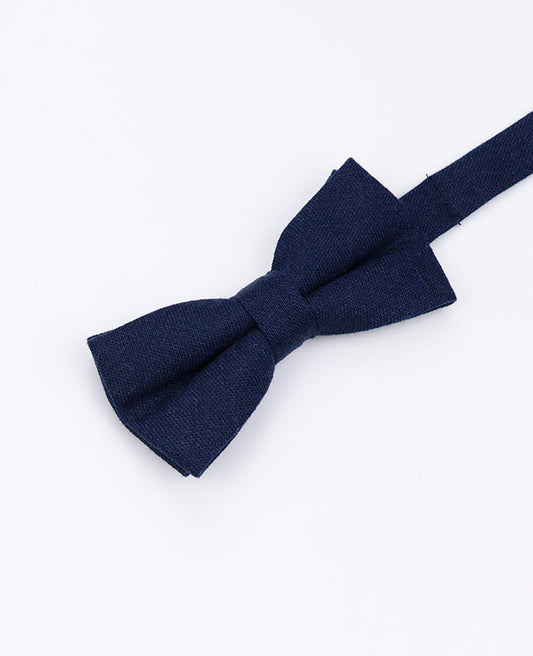 Noeud Papillon Bleu n°5 Enfant en Lin | Basile - Unipap's