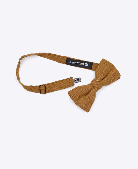 Noeud Papillon Marron Enfant en Coton | Edgard | Unipap's