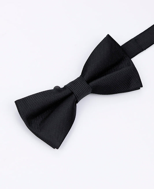 Noeud Papillon Noir Homme en Polyester | Lucien - Unipap's