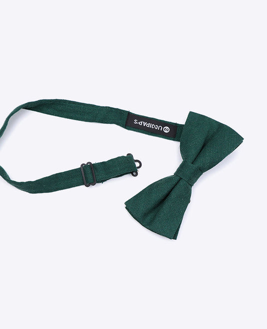 Noeud Papillon Vert n°4 Homme en Coton | Edgard | Unipap's