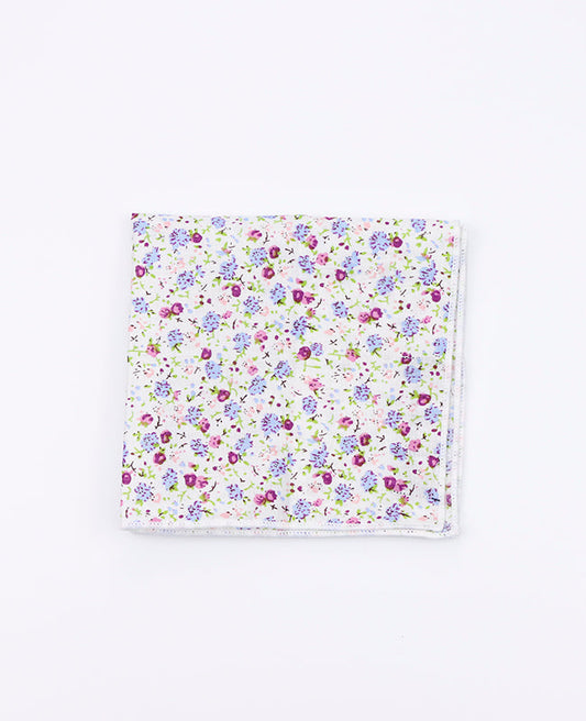 Pochette de Costume Liberty Gris en Coton | Gaspard - Unipap's