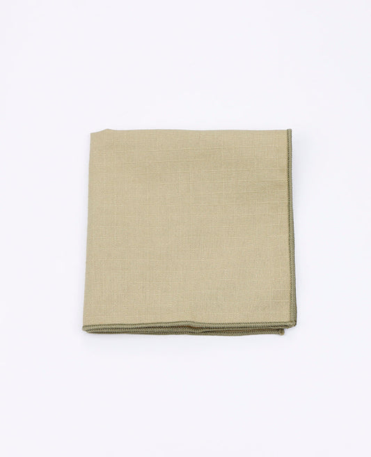 Pochette de Costume Vert n°3 en Coton | Oscar - Unipap's