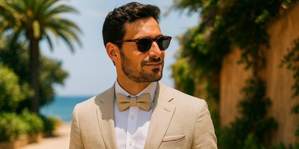 Accessoires de costume en lin : Chic et Léger pour l'Été Bild