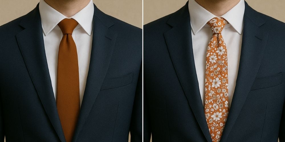 Cravate unie ou à motifs : laquelle choisir pour un look homme élégant ? Bild