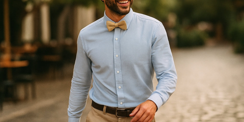 Les avantages des nœuds papillon tricot pour un style décontracté chic Bild
