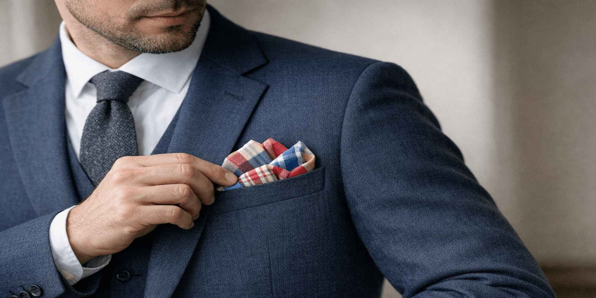 Quelle pochette de costume choisir avec une chemise blanche ? Bild