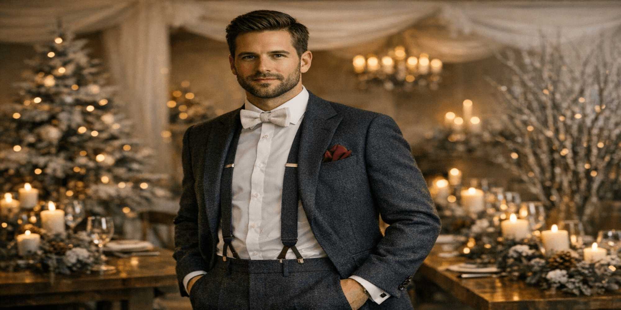 Quelles bretelles choisir pour un mariage d’hiver élégant ? Bild