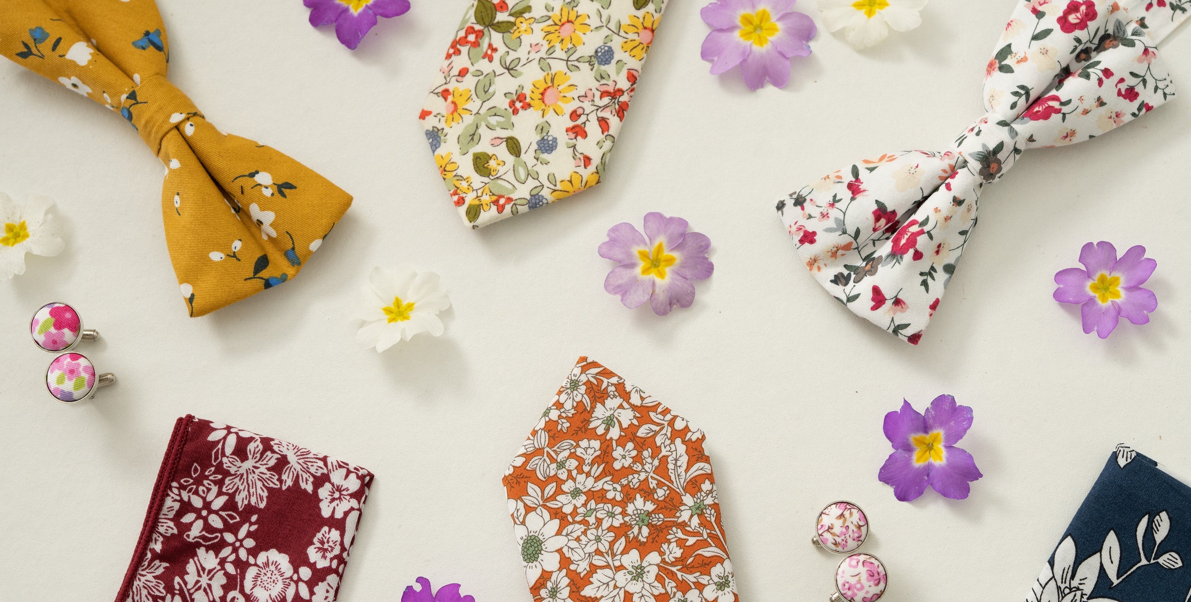 Les Noeuds Papillon Liberty : Un Style Printanier pour vos Cérémonies Bild