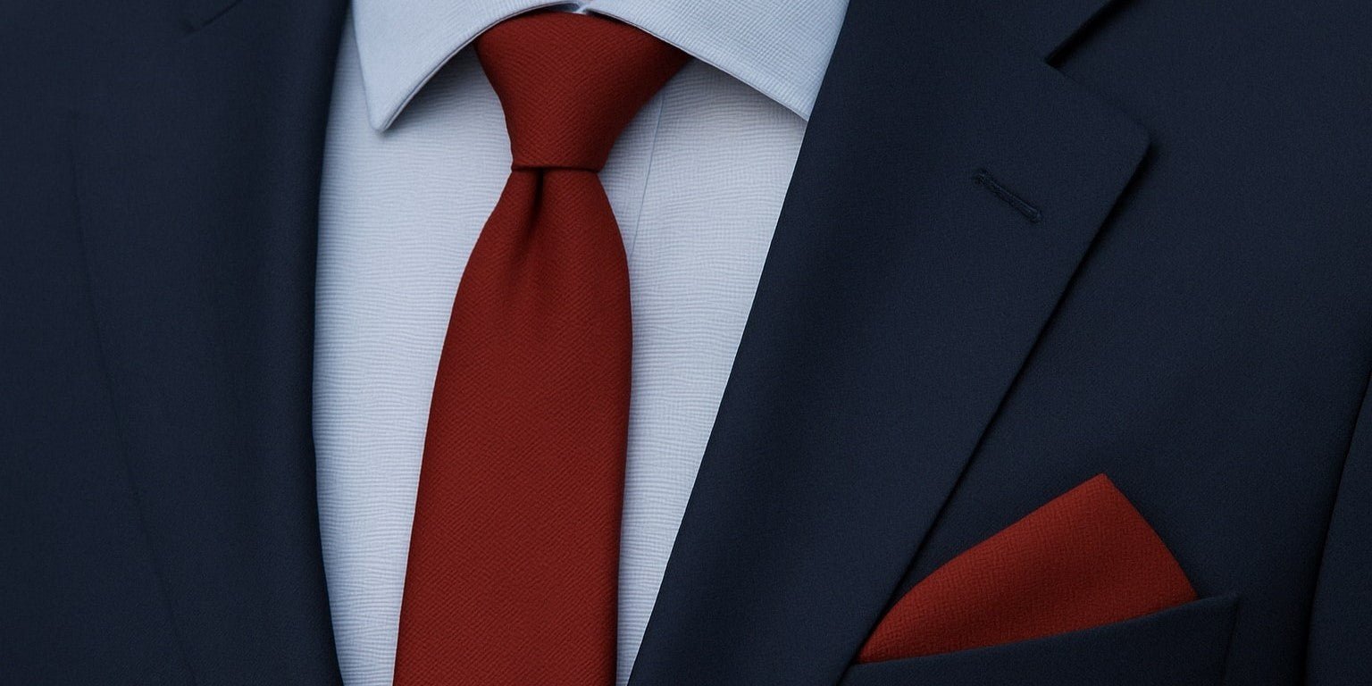 Comment assortir une pochette de costume à une cravate avec élégance ? Bild