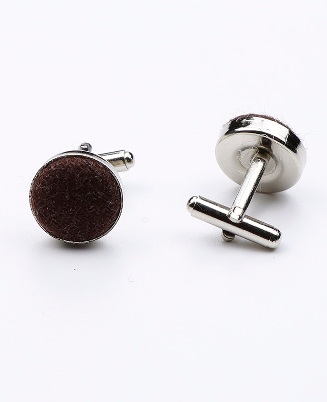 Manschettenknöpfe Rot Nr. 3 aus Wolle | Claude - Unipap's