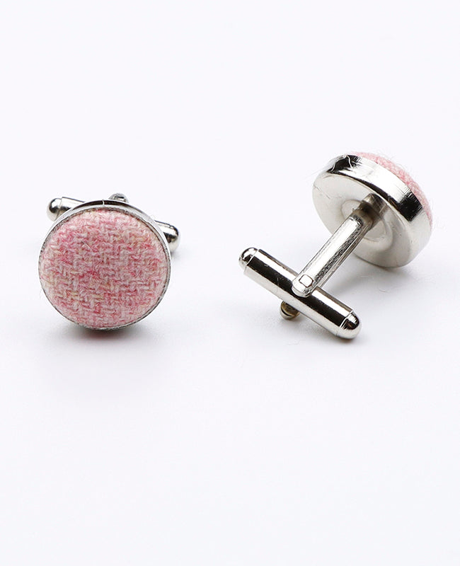 Manschettenknöpfe Rot n°4 aus Wolle | Claude - Unipap's