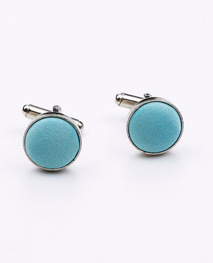 Manschettenknöpfe Blau Nr. 5 aus Polyester | Anatole - Unipap's