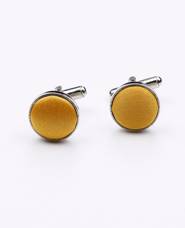 Manschettenknöpfe Gelb Nr. 1 aus Polyester | Anatole - Unipap's