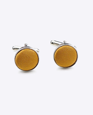 Manschettenknöpfe Gold Nr. 1 aus Polyester | Jules - Unipap's