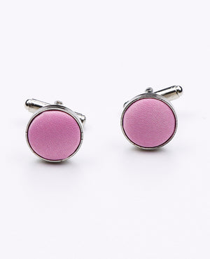 Manschettenknöpfe Rosa n°1 Polyester | Anatole - Unipap's
