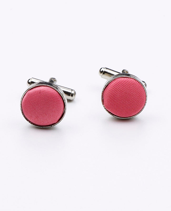 Manschettenknöpfe Rosa Nr. 2 Polyester «Anatole»