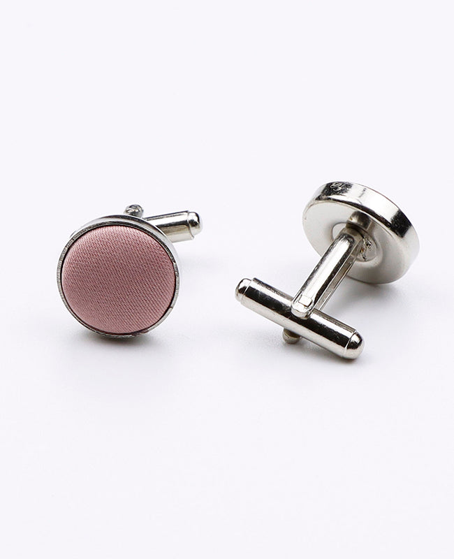Manschettenknöpfe Rosa Nr. 4 aus Polyester | Anatole - Unipap's