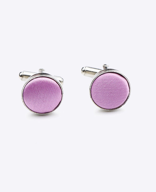 Manschettenknöpfe Violett n°1 Polyester | Jules - Unipap's