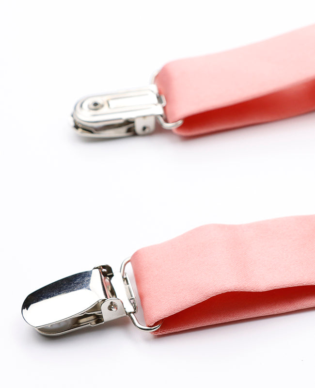 Bretelles Enfant Rose n°3 en Polyester «Ernest»