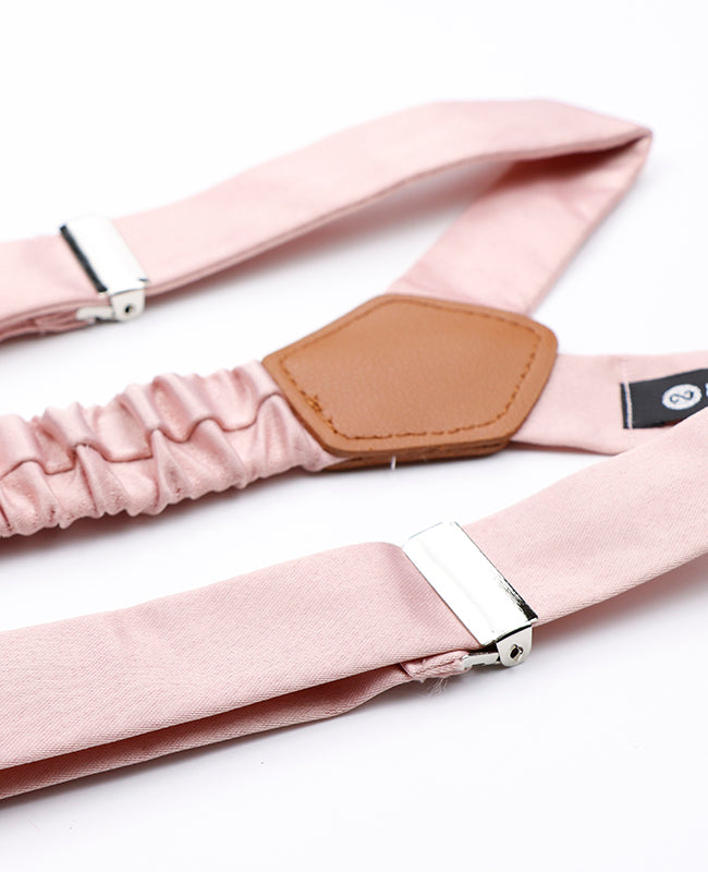 Hosenträger Rosa Nr. 4 aus Polyester für Herren «Ernest»