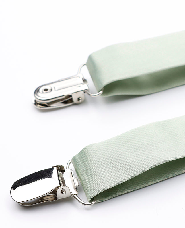 Bretelles Enfant Vert n°1 en Polyester «Ernest»