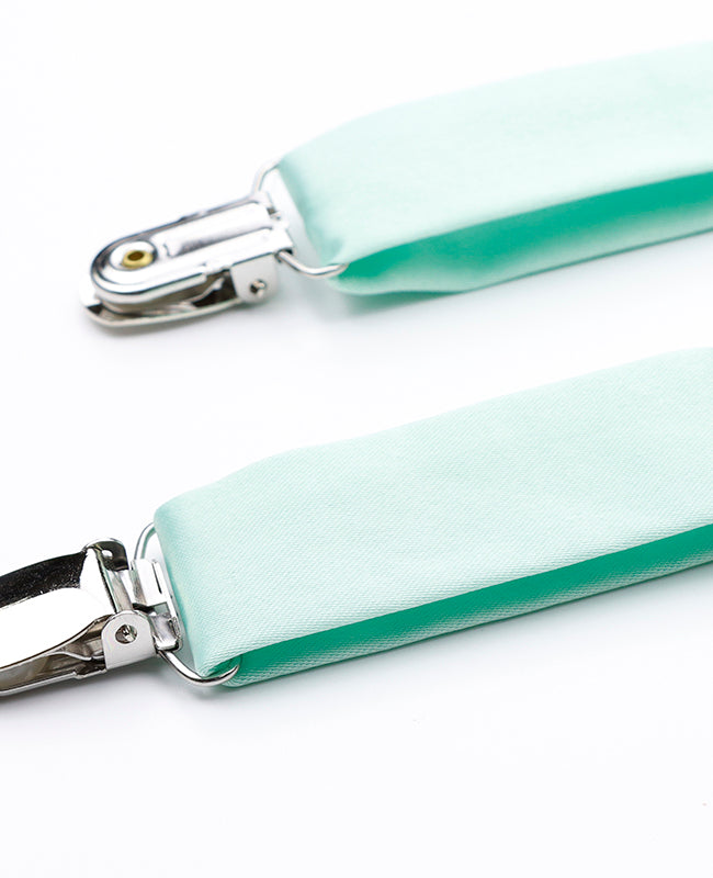 Bretelles Enfant Vert n°2 en Polyester «Ernest»