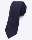 Krawatte Blau n°2 Herren aus Wolle | Claude - Unipap's