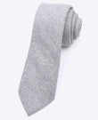 Krawatte Grau Nr. 5 Herren aus Wolle | Claude - Unipap's