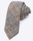 Krawatte Tartan Grau Nr. 6 Herren aus Wolle | Norbert - Unipap's