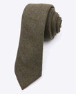 Krawatte Grün Nr. 3 Herren aus Wolle | Claude - Unipap's