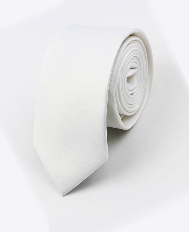 Krawatte Weiß aus Polyester | Anatole - Unipap's