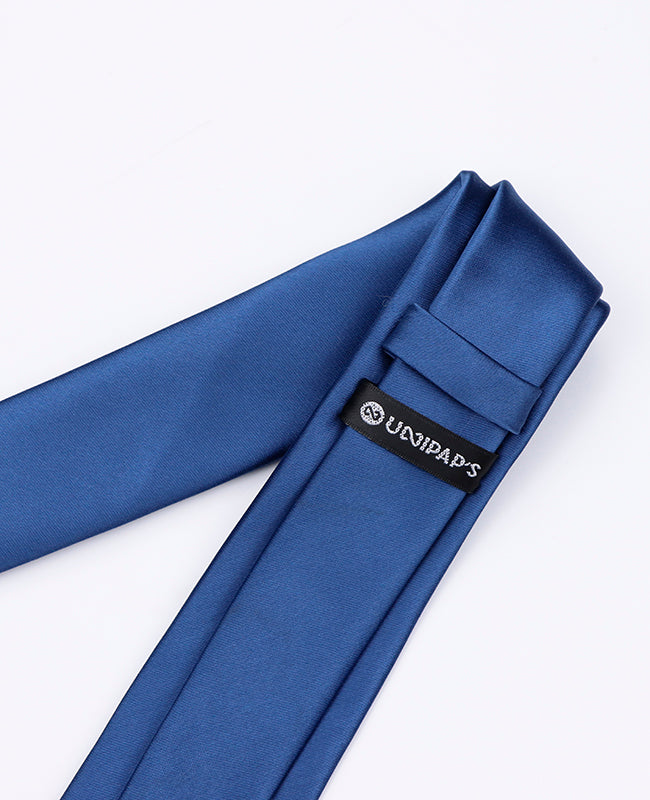 Krawatte Blau Nr. 1 Herren aus Polyester | Jules - Unipap's