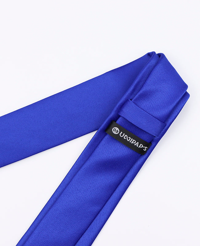 Krawatte Blau Nr. 2 Herren aus Polyester | Anatole - Unipap's
