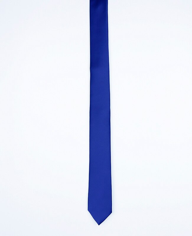 Krawatte Blau Nr. 2 Herren aus Polyester | Anatole - Unipap's
