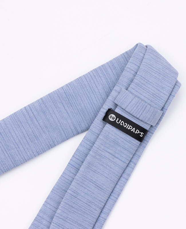 Blaue Krawatte Nr. 2 für Herren aus Polyester | Augustin - Unipap's