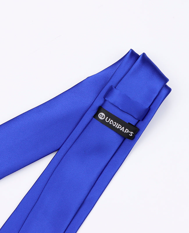 Krawatte Blau Nr. 2 Herren aus Polyester | Jules - Unipap's