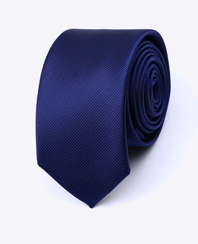 Krawatte Blau Nr. 2 Herren aus Polyester | Lucien - Unipap's