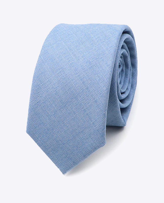 Krawatte Blau Nr. 3 Herren aus Polyester | Octave - Unipap's