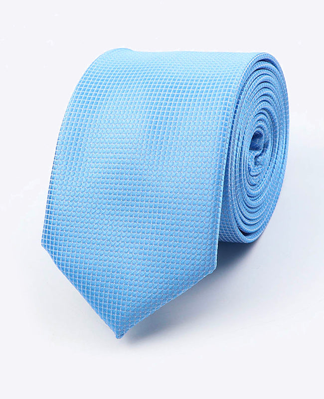 Krawatte Blau Nr.4 Herren Polyester | Martin - Unipap's