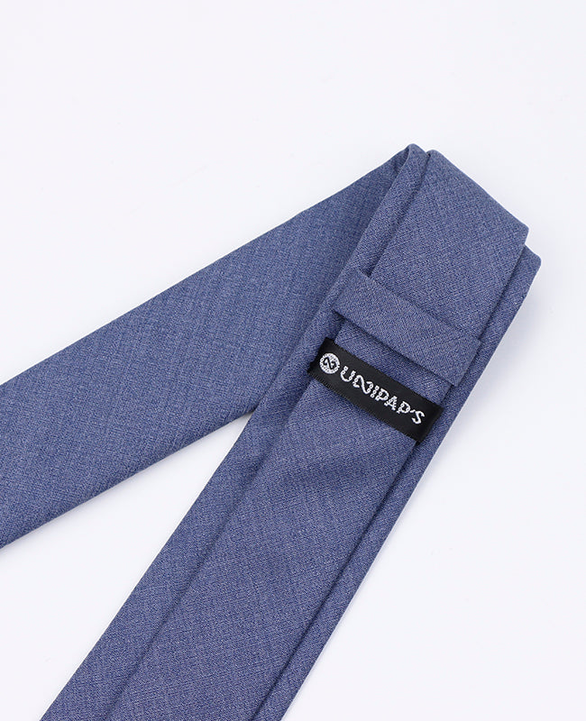 Krawatte Blau Nr. 4 Herren aus Polyester | Octave - Unipap's