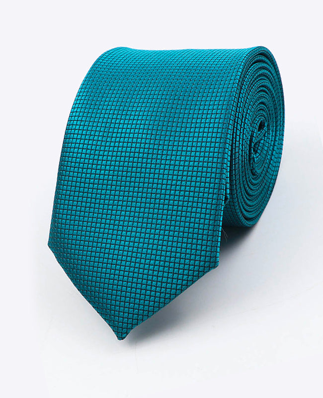 Krawatte Blau Nr. 6 aus Polyester | Martin - Unipap's