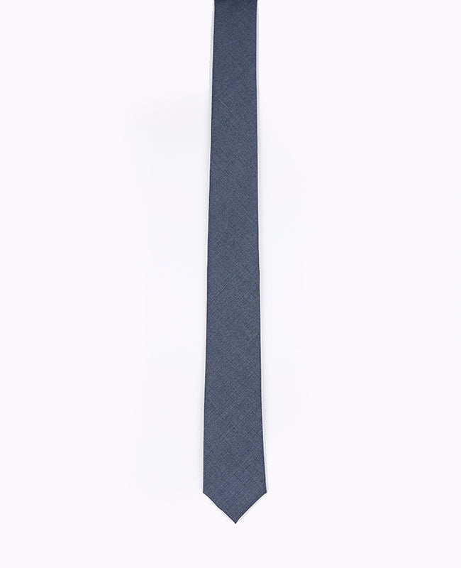 Krawatte Blau n°7 Herren aus Polyester | Octave - Unipap's