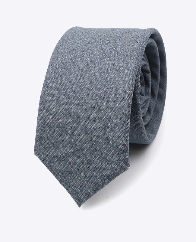 Krawatte Blau Nr. 8 Herren aus Polyester | Octave - Unipap's