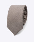 Krawatte Grau n°1 Herren aus Polyester | Octave - Unipap's