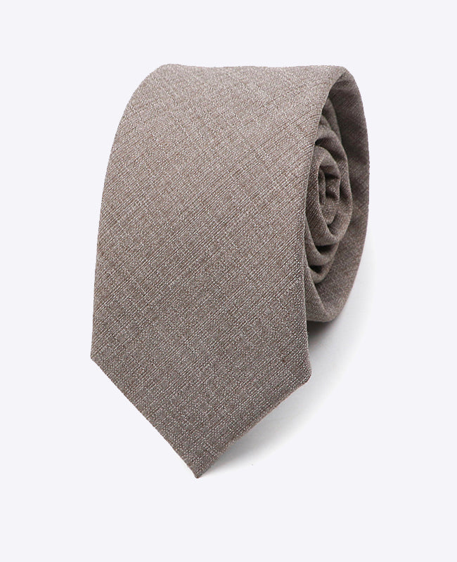 Krawatte Grau n°1 Herren aus Polyester | Octave - Unipap's